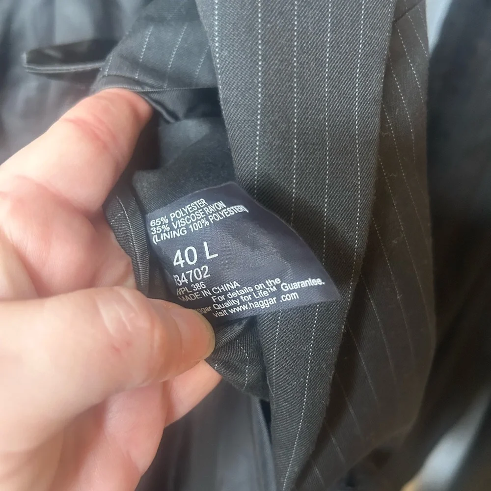 Haggar 40L Jacket 32x32 Pants - Picture 5 of 10